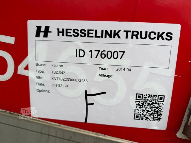 Vežimas šaldytuve ir (arba) šaldytuve Pacton 12M Carrier 1300 Dhollandia 3000KG AS-1 Liftas ...