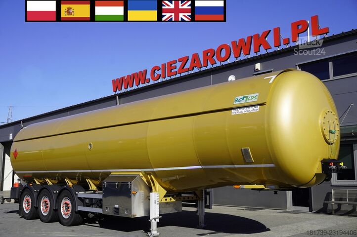  BC-LGC NCG-50 gas tank semi-trailer / ADR / 202
