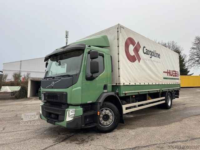 Camion plateau avec bâche VOLVO FL320 18 to., ¤6, Klima, LBW