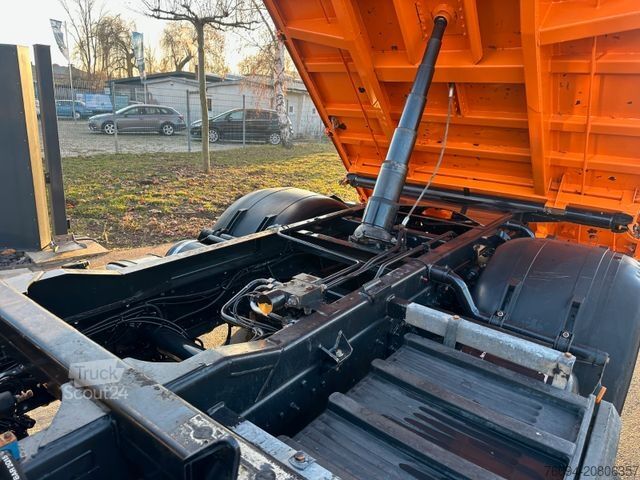 Camion benne MAN TGS 18.290 4x2 Kipper KRAN 12m FUNK AHK