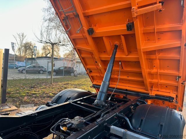 Camion benne MAN TGS 18.290 4x2 Kipper KRAN 12m FUNK AHK