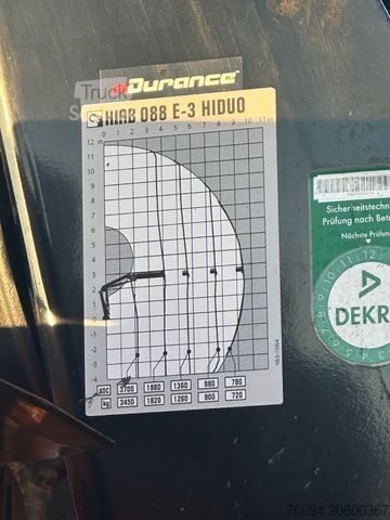 Camion-benne tricar MAN TGS 18.290 4x2 Kipper KRAN 12m FUNK AHK