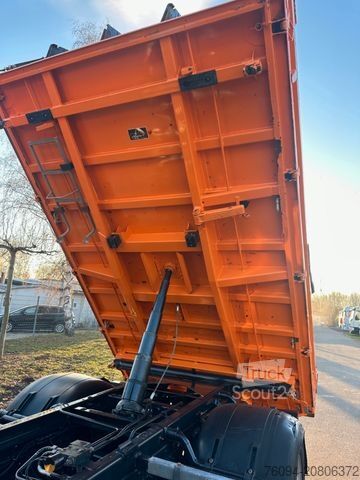 Grue montée sur camion MAN TGS 18.290 4x2 Kipper KRAN 12m FUNK AHK