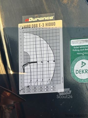 Camion benne MAN TGS 18.290 4x2 Kipper KRAN 12m FUNK AHK