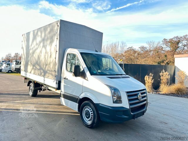 Camion bâché VOLKSWAGEN Crafter 35 MAXI Pritsche PLANE