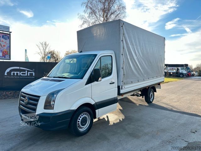 Camion bâché VOLKSWAGEN Crafter 35 MAXI Pritsche PLANE