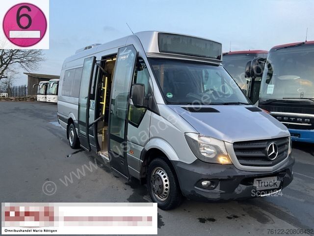 Μίνι λεωφορείο MERCEDES-BENZ City 45/g. Zustand/516CDI/Klima