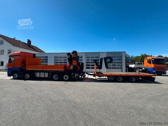 Remorque porte-engins surbaissée  FAKA ZAA18 TandemContaineranhänger