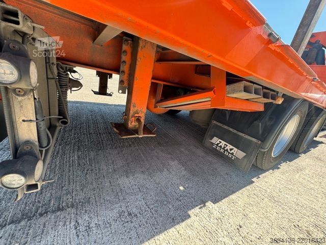 Remorque porte-engins surbaissée  FAKA ZAA18 TandemContaineranhänger