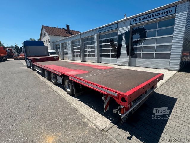 Нискорамно полуремарке FLIEGL SDS 390 Semitieflader 3 achsig
