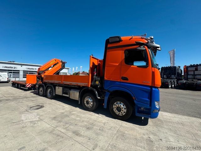 Кран, монтиран на камион MERCEDES-BENZ Arocs 3253 L 8x2/6 PK 78002 Ladekran