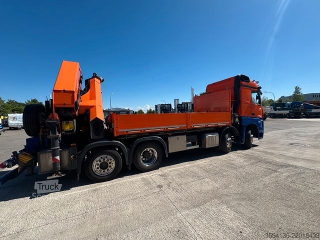 Кран, монтиран на камион MERCEDES-BENZ Arocs 3253 L 8x2/6 PK 78002 Ladekran