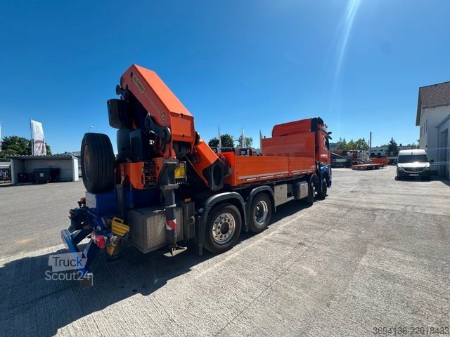 Кран, монтиран на камион MERCEDES-BENZ Arocs 3253 L 8x2/6 PK 78002 Ladekran