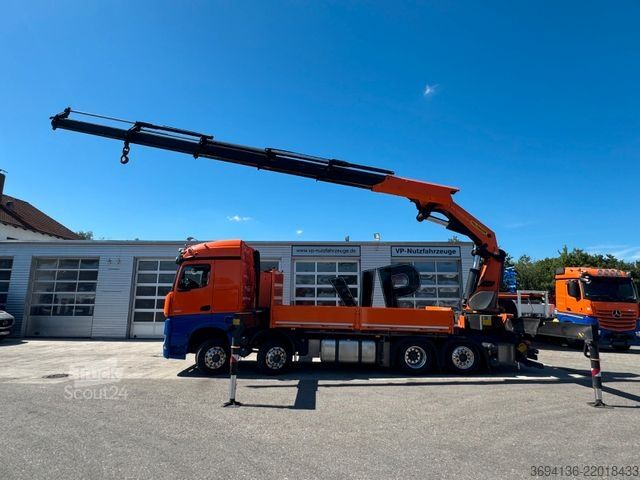 Кран, монтиран на камион MERCEDES-BENZ Arocs 3253 L 8x2/6 PK 78002 Ladekran