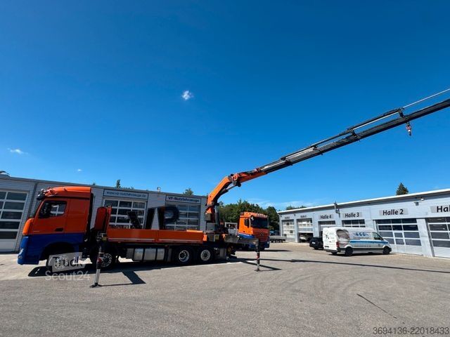 Кран, монтиран на камион MERCEDES-BENZ Arocs 3253 L 8x2/6 PK 78002 Ladekran