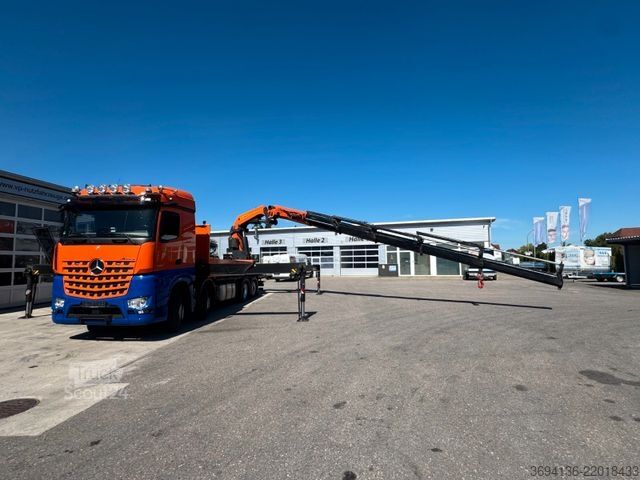 Кран, монтиран на камион MERCEDES-BENZ Arocs 3253 L 8x2/6 PK 78002 Ladekran