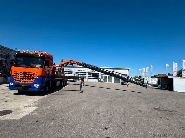 Кран, монтиран на камион MERCEDES-BENZ Arocs 3253 L 8x2/6 PK 78002 Ladekran