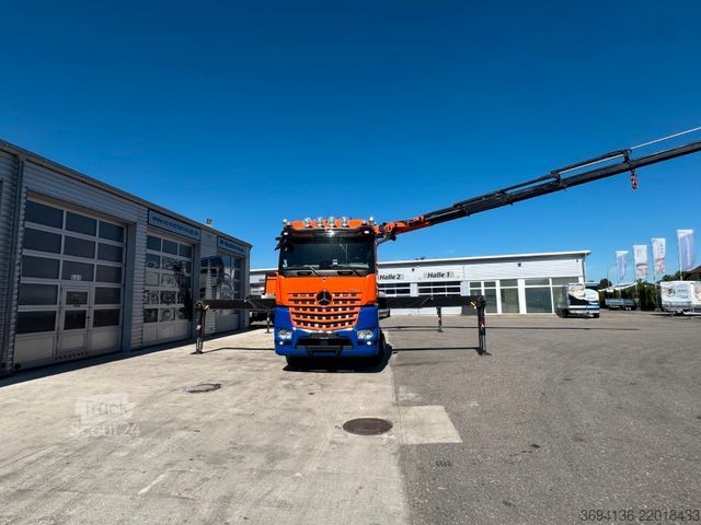 Кран, монтиран на камион MERCEDES-BENZ Arocs 3253 L 8x2/6 PK 78002 Ladekran