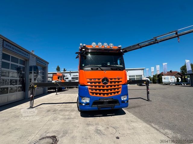 Кран, монтиран на камион MERCEDES-BENZ Arocs 3253 L 8x2/6 PK 78002 Ladekran