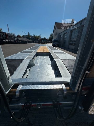 Remolque de plataforma baja MÜLLER-MITTELTAL T4PROFI 40,0 Gummibelag BPW