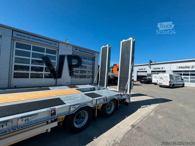 Remolque de plataforma baja MÜLLER-MITTELTAL T4PROFI 40,0 Gummibelag BPW