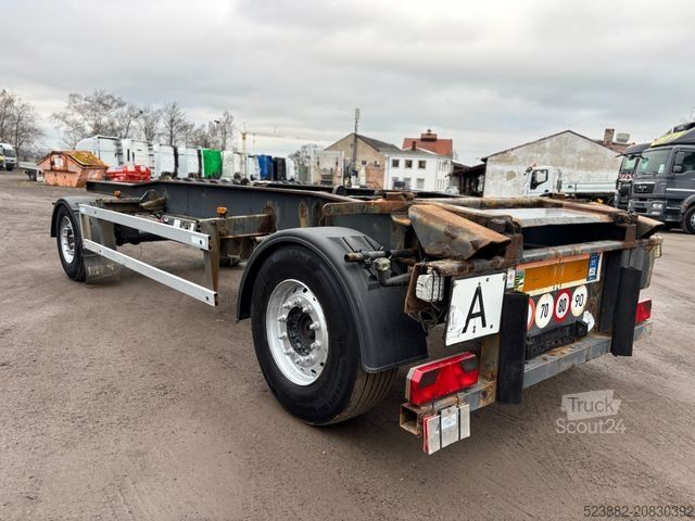 Remorque à bras amovible HKM G18 SEL 5,0 Abrollanhänger*Luftfederung