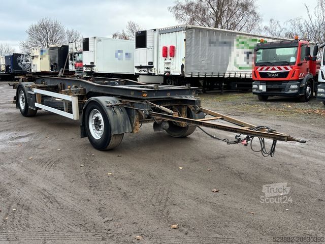 Remorque à bras amovible HKM G18 SEL 5,0 Abrollanhänger*Luftfederung