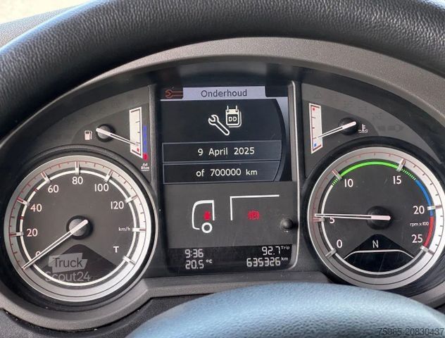 Camion frigorifique DAF XF 460 SSC ONLY 636.000 KM TAIL LIFT 24 CC + 26