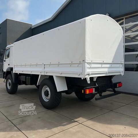 Tarpaulin Mercedes-Benz Arocs 1836 A 4x4 Cargo Truck