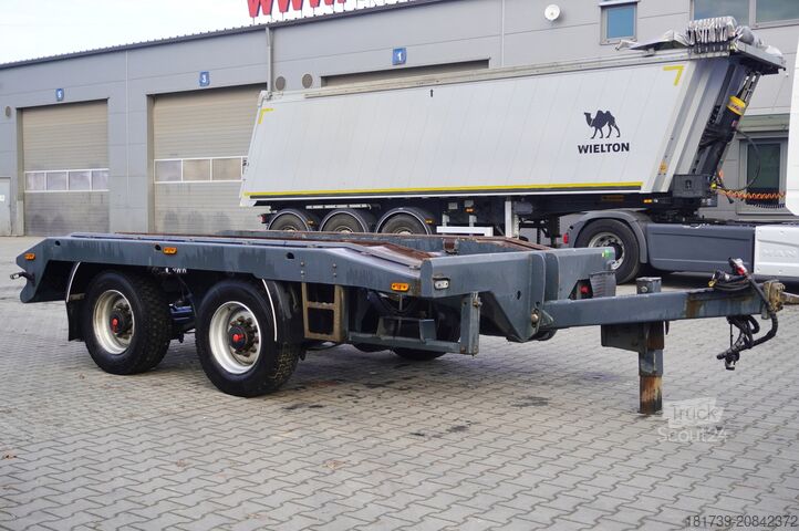 Kancalı kamyon römorku Elbo trailer for a hooklift truck