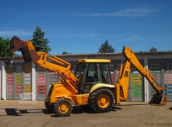 Chargeuse-pelleteuse JCB JCB 3CX 4x4 - 4in1 - Teleskop