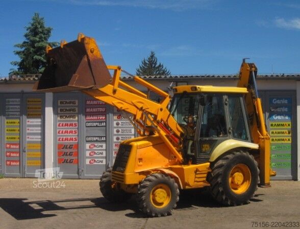 Chargeuse-pelleteuse JCB JCB 3CX 4x4 - 4in1 - Teleskop