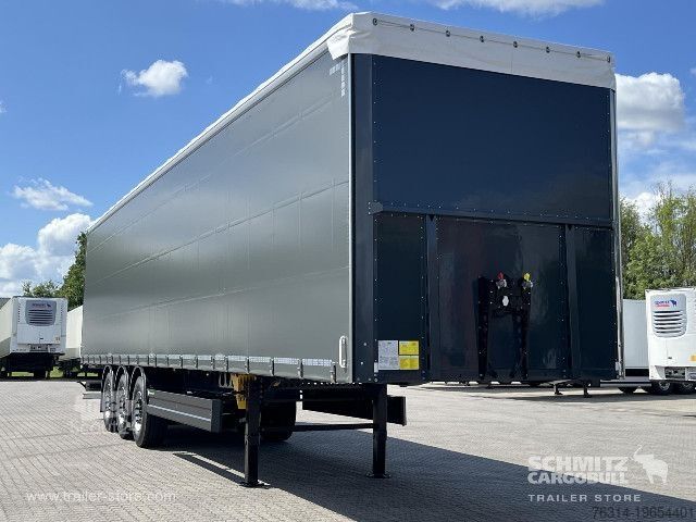 Open oplegger met zeil Berger Curtainsider Standard Getränke