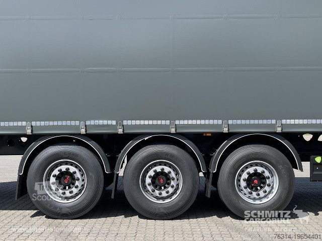 Open oplegger met zeil Berger Curtainsider Standard Getränke