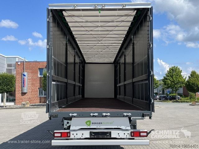 Open oplegger met zeil Berger Curtainsider Standard Getränke