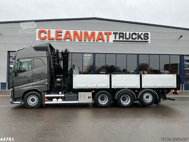 Crane truck Volvo FH 540 8x4 Euro 6 Hiab 37 Tonmeter laadkraan