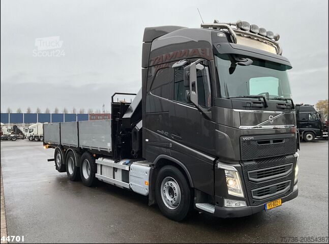 Crane truck Volvo FH 540 8x4 Euro 6 Hiab 37 Tonmeter laadkraan