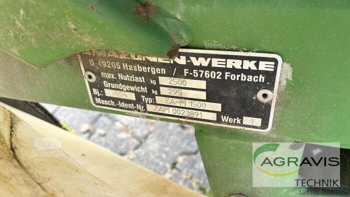 Fertilizer spreader Amazone ZA-M 1500