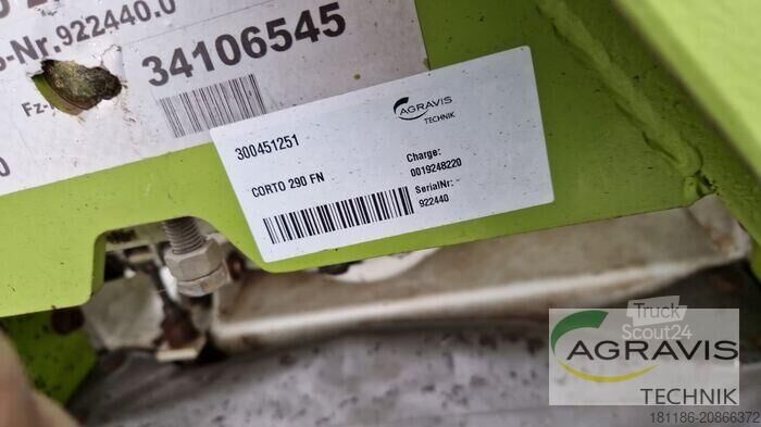 Mäher Claas CORTO 290 FN