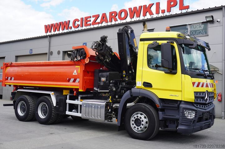 Volquete de 2 lados Mercedes-Benz Arocs 2640 6x4 / 100 tho. km! / HIAB