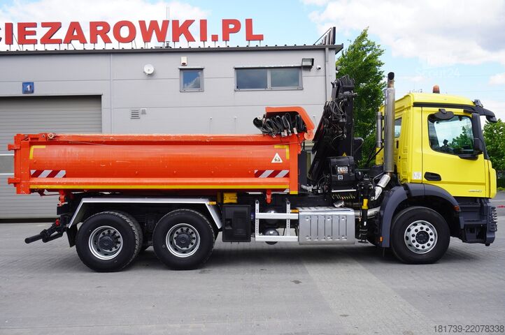 Volquete de 2 lados Mercedes-Benz Arocs 2640 6x4 / 100 tho. km! / HIAB
