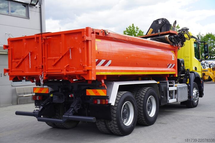 Volquete de 2 lados Mercedes-Benz Arocs 2640 6x4 / 100 tho. km! / HIAB