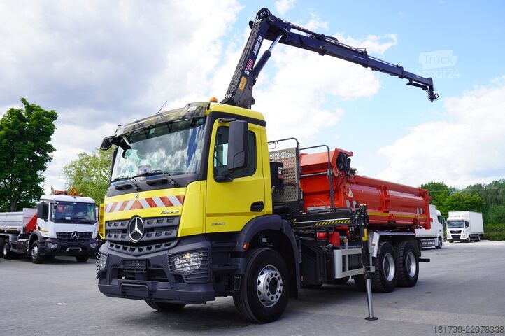 Volquete de 2 lados Mercedes-Benz Arocs 2640 6x4 / 100 tho. km! / HIAB