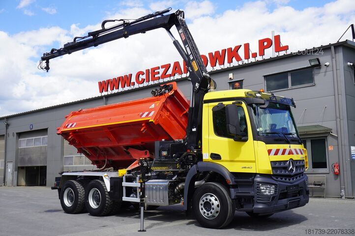 Volquete de 2 lados Mercedes-Benz Arocs 2640 6x4 / 100 tho. km! / HIAB