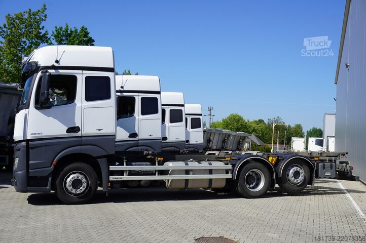Для навчання водінню / BDF Mercedes-Benz Actros 2540 6×2 / 90 tho. km! / 5-seater
