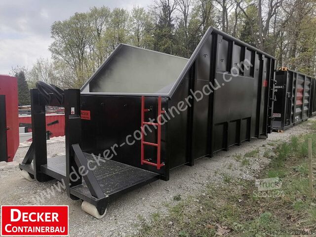 Krogcontainer Decker Containerbau Abrollbehälter 7m, mit Freiraum