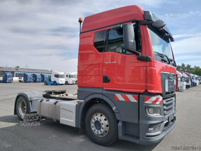 Cap tractor standard MAN TGX 18.470 BL Kipphydraulik Retarder Alu