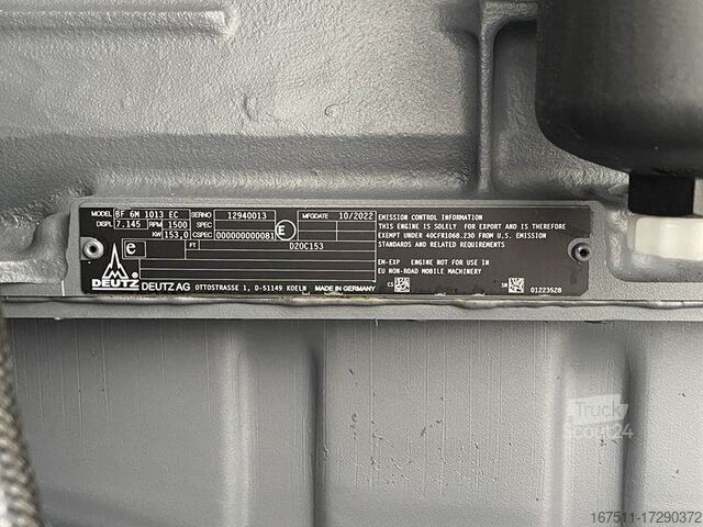 Agregado  FIMATEC CTDW-165LI Noodaggregaat