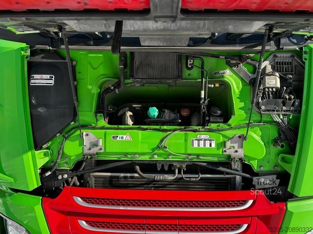 Camión portacontenedores de gancho DAF XF 480 SC Meiller Funk Lift + Lenkachse Retarder