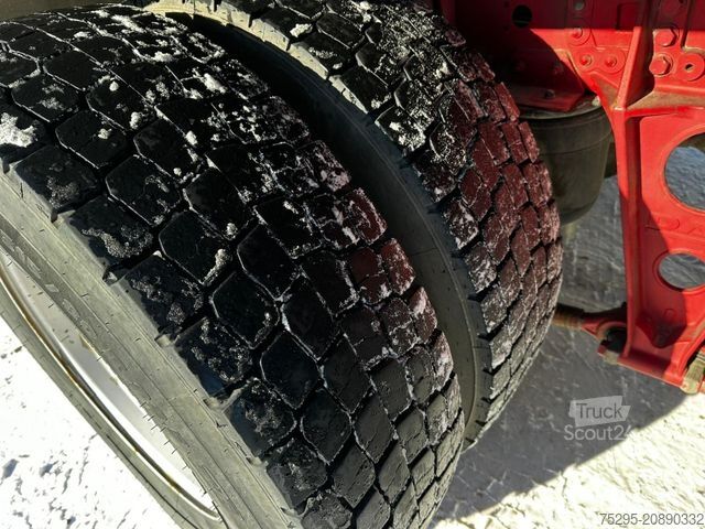 Camión portacontenedores de gancho DAF XF 480 SC Meiller Funk Lift + Lenkachse Retarder